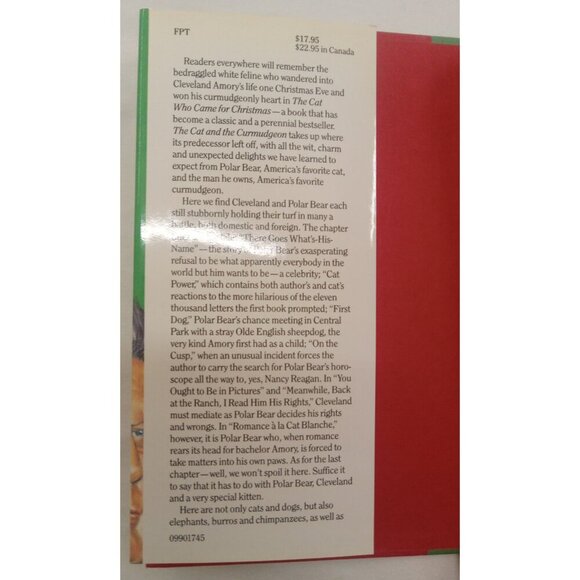 The Cat and the Curmudgeon Cleveland Amory Humor Cats Vintage Gift Book HC - Picture 10 of 12